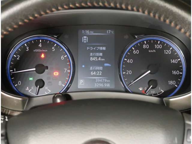 視認性の良いメーターです◎