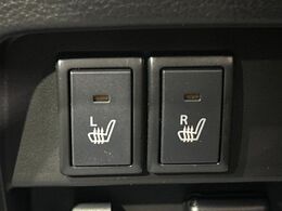 【シートヒーター】寒い日に重宝するシートヒーター！エアコンより早く温まってくれるので寒がりの人も安心ですね♪エアコンの温風は乾燥するから苦手、という方にもをおすすめです。