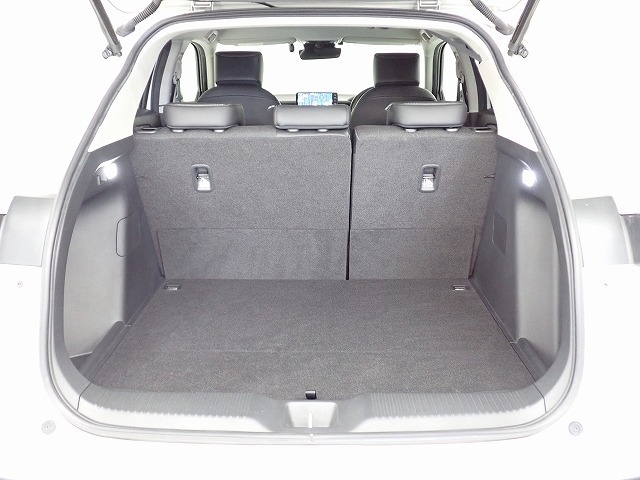 フル乗車でもしっかり荷物を収納出来るラゲッジスペースです。普段の買い物でしたらしっかり積める十分な荷室スペースを確保しています。