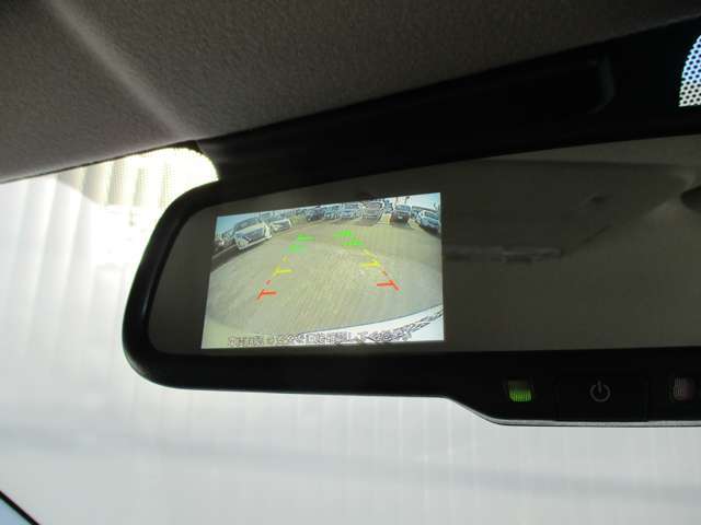 バックカメラ付きです。車庫入れに便利です。