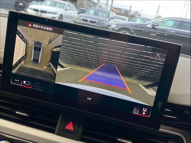 「アラウンドビューモニター」を装備で駐車が苦手な方でも安心です。