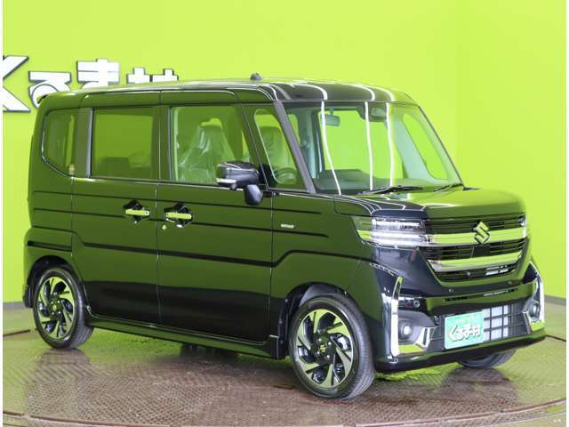 ★スズキ/スペーシア/660カスタム ハイブリッドXS//届出済未使用車/9型フルセグナビ/全方位モニター★