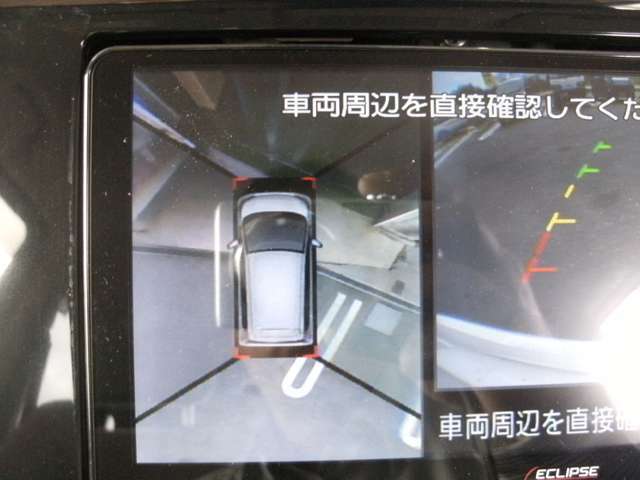 全方位カメラが付いてます！3Dの映像でお車の周りが360℃確認できます★
