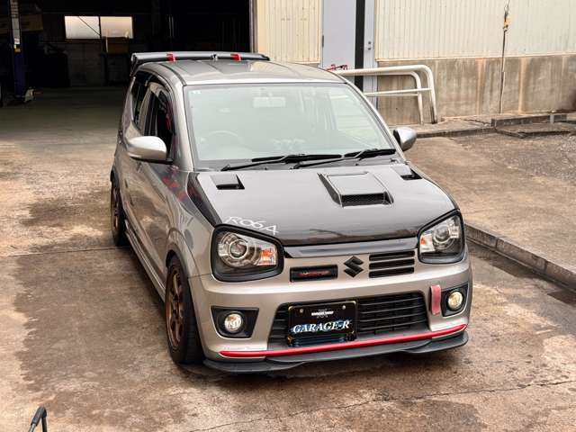 KCテクニカ車高調 ATSカーボンLSD ORCシングルプレートクラッチ TE37アルミホイール ガレージベリーフロントスポイラー＋エアスクープバイザー 純正RECARO＋G’BASEローポジションシートレール（助手席）