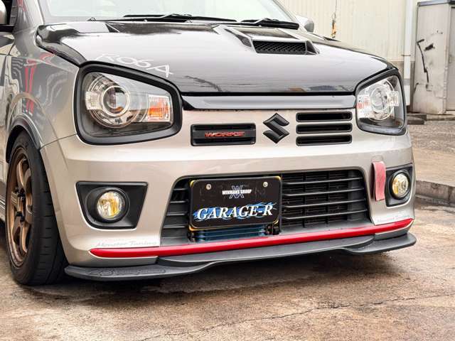 アールズレーシングスーパーロムECU（フルスペックV2.5）＋カーボンボンネット ハイオク仕様 パワークリーナー＋スーパークールインタークーラーセット GReddyオイルクーラーキット HKSスーパーSQV
