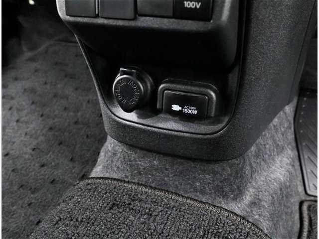 AC電源　AC100V・1500W　室内コンセント装備。