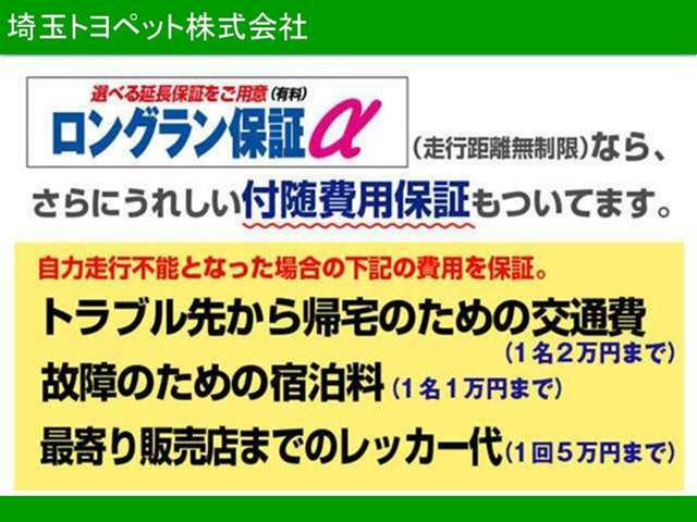 Bプラン画像：通常のロングラン保証にプラスした延長保証制度がございます。付随費用の補償もあり、安心の幅も広がります。