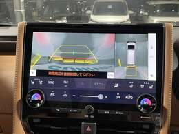 【全周囲/全方位/アラウンドビューモニター機能】全周囲カメラも付いているので安心です！！！ 女性でも楽々駐車可能ですね！！！