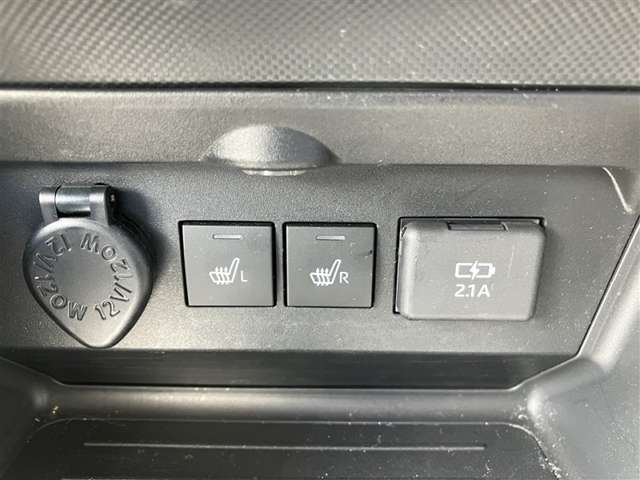 シートヒーターが装備されています！