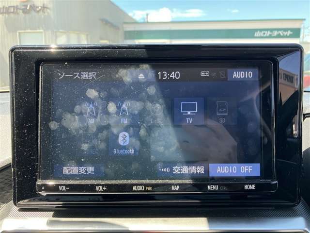 ナビ装備！目的地設定で、快適なカーライフを！