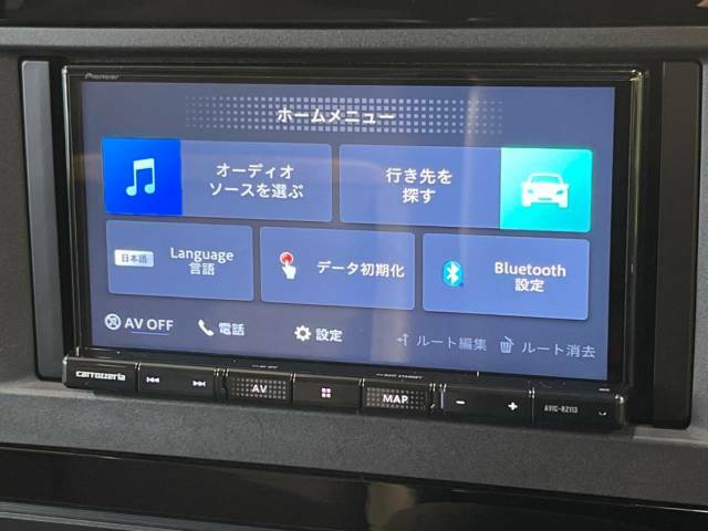 【ナビゲーション】使いやすいナビで目的地までしっかり案内してくれます。各種オーディオ再生機能も充実しており、お車の運転がさらに楽しくなります！！