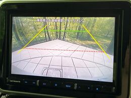 【バックカメラ】駐車時に後方がリアルタイム映像で確認できます。大型商業施設や立体駐車場での駐車時や、夜間のバック時に大活躍！運転スキルに関わらず、今や必須となった装備のひとつです！