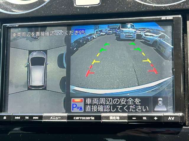 【バックカメラ】全方位バックカメラが付いているので安心してバック駐車が出来ますね♪