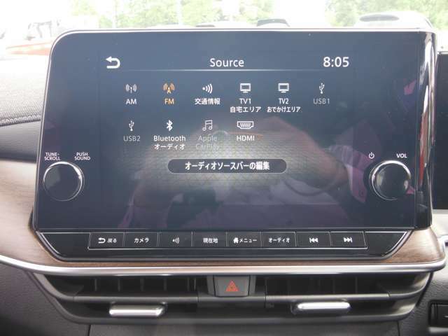 Bluetoothなど好きな音楽を聴きながらドライブ。