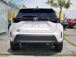 真後ろから見た状態です。