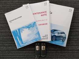 【取扱説明書/保証書】取説・保証書完備で安心☆　欲しい写真アングルがございましたらお気軽にお問い合わせください。スマートキーでドアロックの施錠・開錠も楽です★スペアキー付きです★