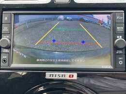 バックカメラで駐車時も安心です