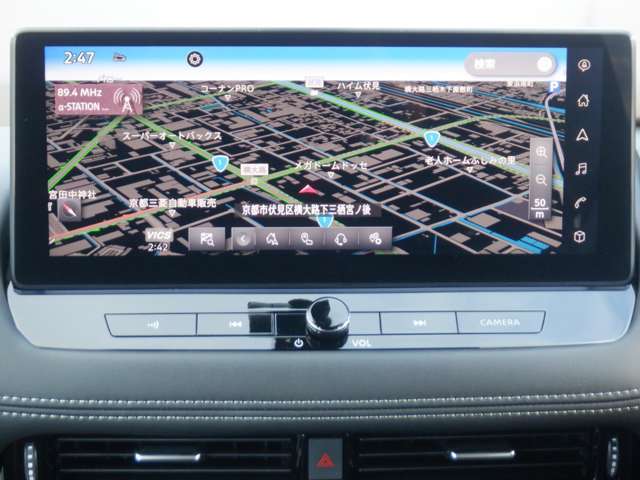 NissanConnectナビゲーションシステム（12.3インチワイドディスプレイ、地デジ内蔵）