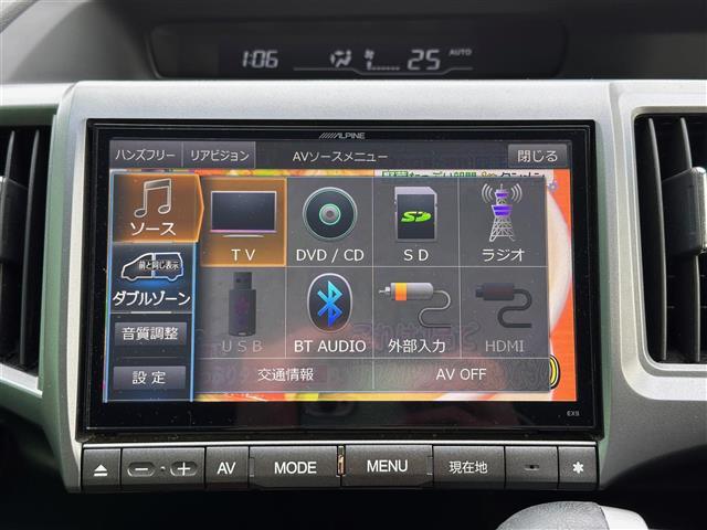 【アルパイン9インチナビ】CD/DVD/Bluetooth/フルセグTV