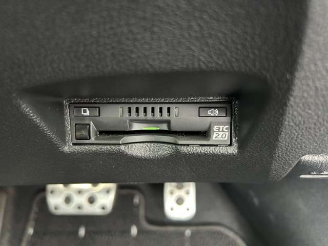 ETC搭載！料金所での手間が省けて便利です！
