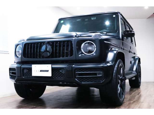 正規ディーラー車　メルセデスAMG　G63　左ハンドル　エディションマットブラック　デジーノマグノナイトブラック/ブラックレザー(レザーエクスクルーシブパッケージ装備車)