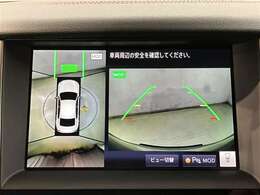 メーカーオプションの全周囲カメラ付き！狭い場所での駐車や車周辺を確認することが出来るので駐車がより安心して駐車することができます★なんともう一つ・・・