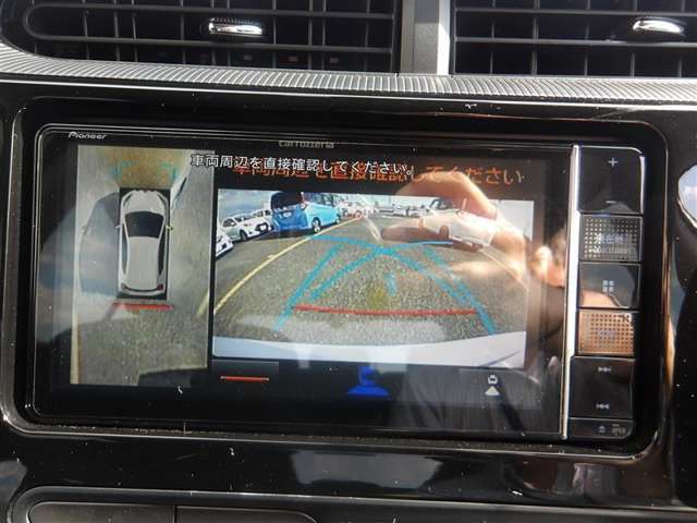 バックモニター＆全周囲モニター！お車の周りの状況を俯瞰的に確認できます♪