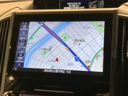 社外ナビ搭載です。知らない道も安心ですね！