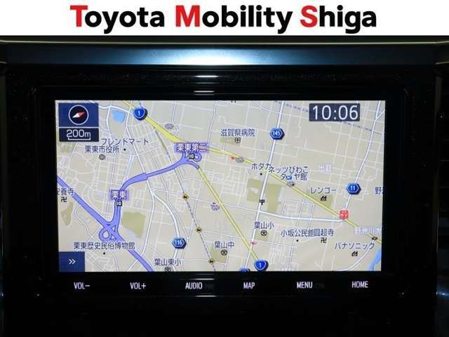 遠方へのお出かけにも便利なSDナビゲ-ションが搭載されています！
