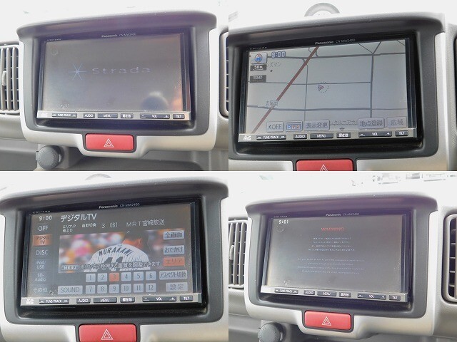ストラーダナビ　TV　DISC再生可能