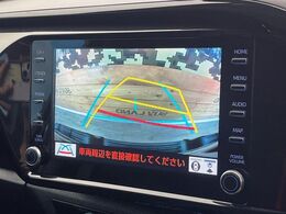 【バックカメラ】駐車時に後方がリアルタイム映像で確認できます。大型商業施設や立体駐車場での駐車時や、夜間のバック時に大活躍！運転スキルに関わらず、今や必須となった装備のひとつです！