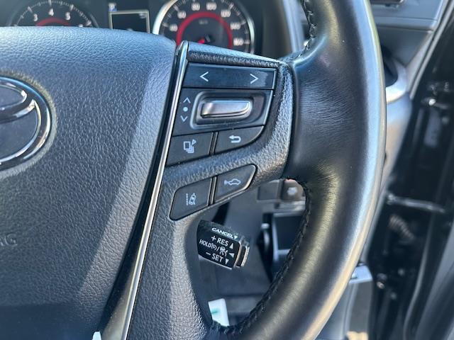 【　アダプティブクルーズコントロール　】設定した車速内で自動で加減速♪先行車との車間距離を適切に維持した追従走行が可能です♪