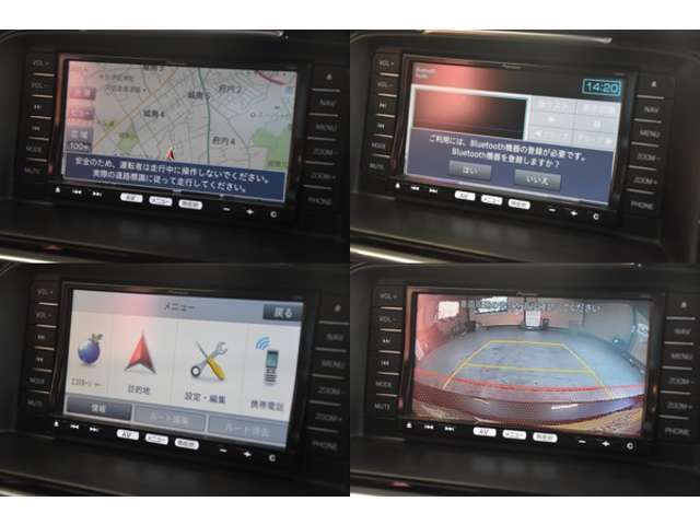 純正ナビ！！地デジフルセグ＆バックカメラ＆Bluetooth接続◎最初からナビが付いているとランニングコストも掛からずお買い得ですね★