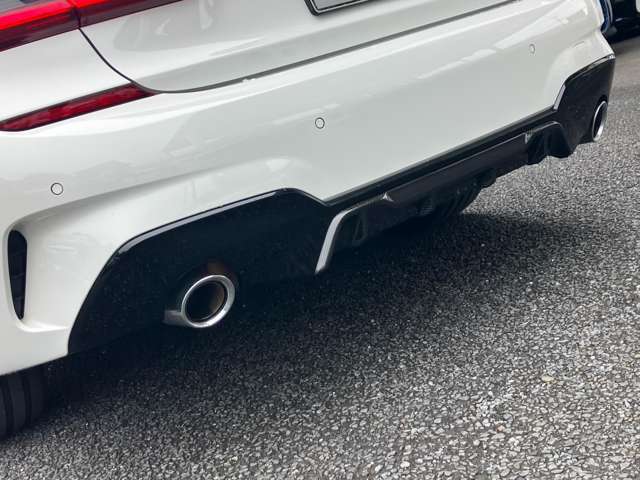 迫力のBMWパフォーマンス製カーボンリアディフューザーもスポーティー！