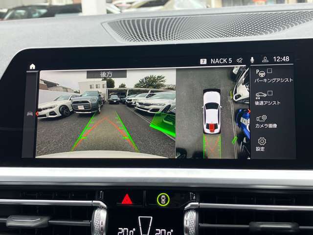 安心のバックカメラ＋前後コーナーセンサー！