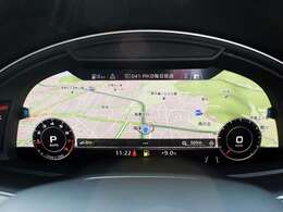 ■バーチャルコックピット　メーター内にナビゲーションMAPの表示など多彩な機能を搭載しております。詳しくはフリーコール　0078-6002-080898まで。