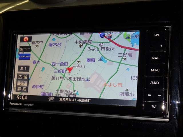 ナビ装着車で知らない道もラクラク！