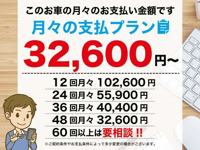 自社ローン完備！来店が難しい場合は事前にHP申込み破産や債務整理は問題無し審査基準は人柄重視。九州一円納車無料！全国納車！対応取引条件は要見積り要審査となります。聞くは一時の恥 聞かぬは一生後悔 ！！