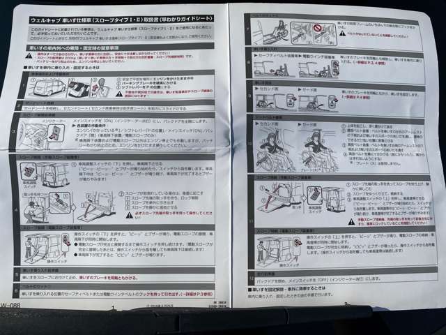 ウェルキャブ車いす早わかりシートもございます！！