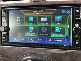 TV・ラジオ・CD再生・DVDビデオ再生・SDカードへのCD音楽録音・Bluetooth接続等が可能です。