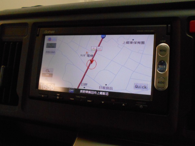 ホンダ純正メモリーナビ搭載ですので、遠距離へのお出かけもお任せ下さい。