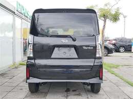 真後ろから見た状態です。