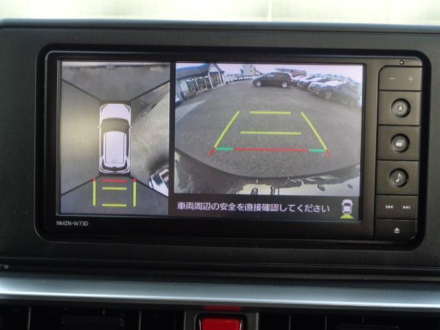 パノラミックビューモニター搭載！運転席から見にくい場所を映像でサポートしてくれます！！