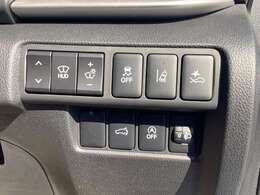 衝突軽減、踏み間違い防止アシスト、車線逸脱がついています