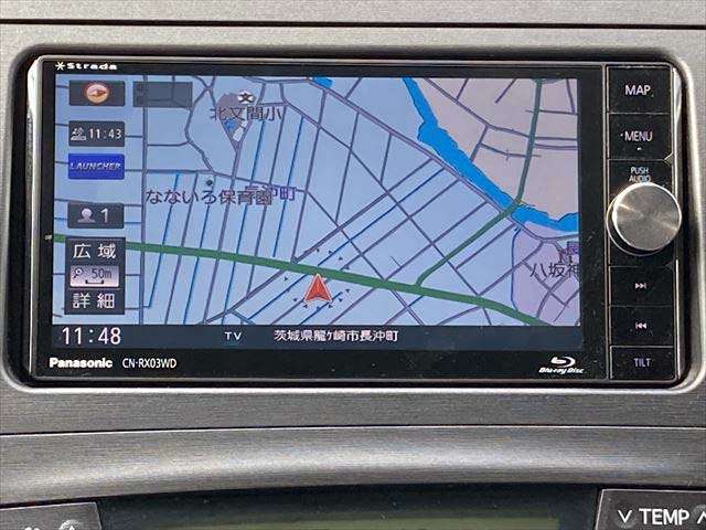 パナソニック・ストラーダのメモリーナビ装備！！
