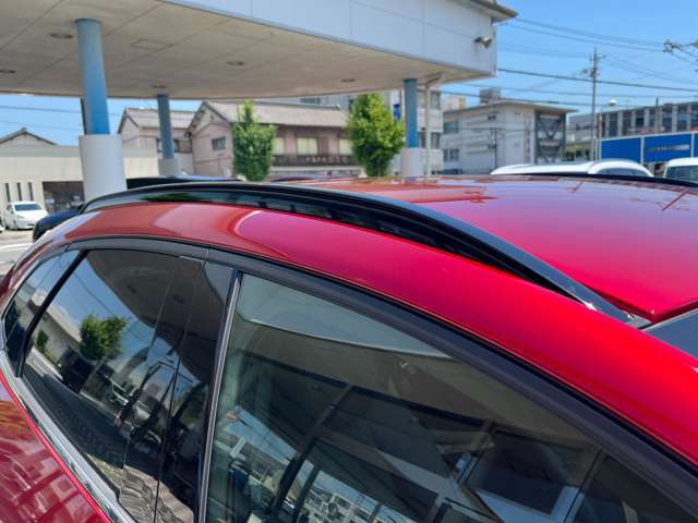 【ルーフレール】マツダ純正のルーフレールが装備されています！