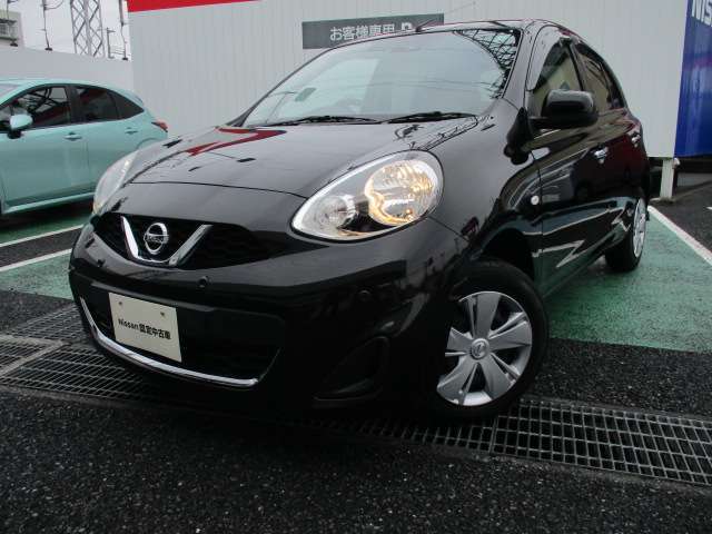 当社下取りワンオーナー！！走行約1.0万km！！令和2年式、装備充実のお買い得なブラックのマーチ Gが入庫しました！！内外装大変キレイです☆中古車は総額でご検討下さい♪