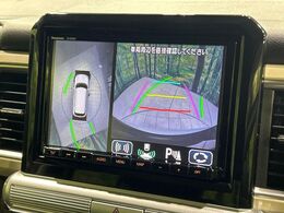 【全方位モニター用カメラ】専用のカメラにより、上から見下ろしたような視点で360度クルマの周囲を確認することができます☆死角部分も確認しやすく、狭い場所での切り返しや駐車もスムーズに行えます。