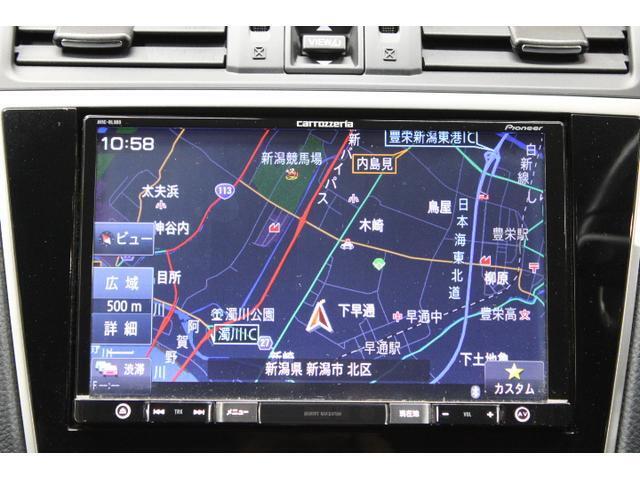 カロッツェリア製8インチメモリーナビゲーション装備。大きな画面で地図も見やすいです。
