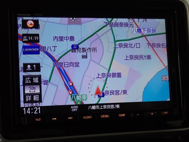 操作ラクラク☆　パナソニック製メモリーナビを装備しています。